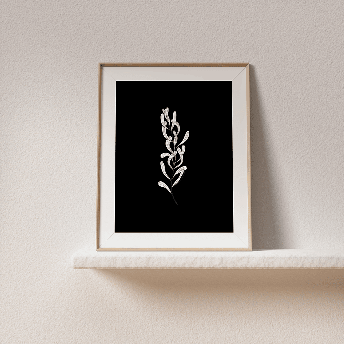 Black & White Botanical Poster No.5 - Image 3