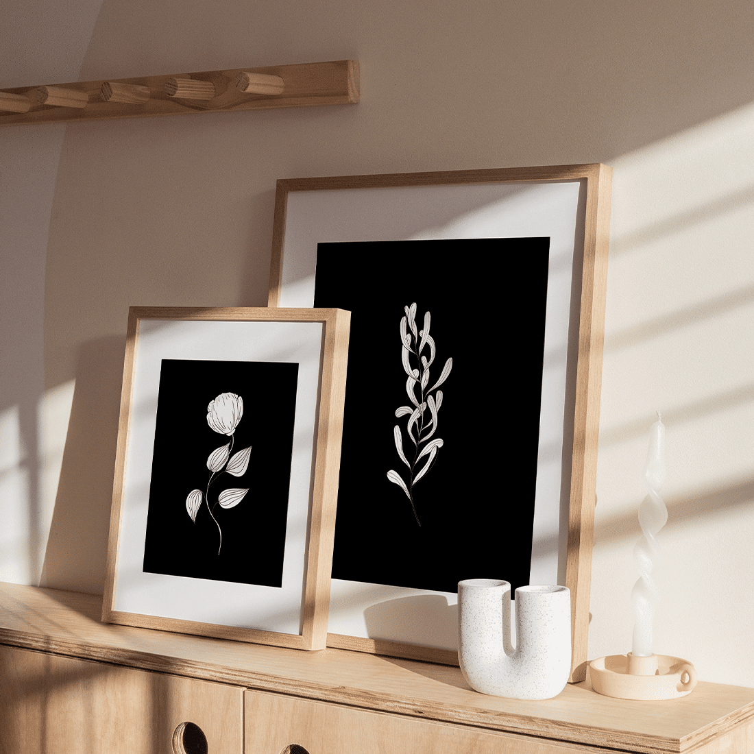 Black & White Botanical Poster No.5 - Image 5