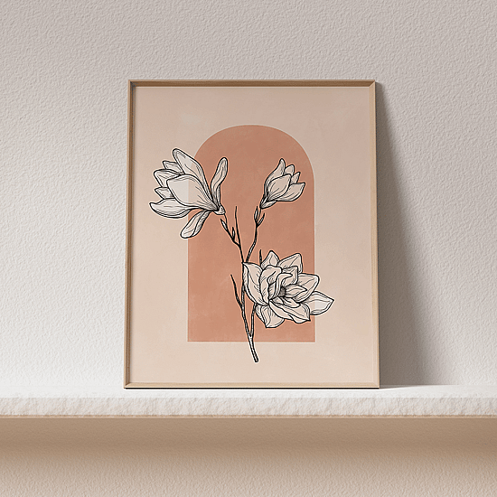 Flower and Arch Poster No.2 - Image 3