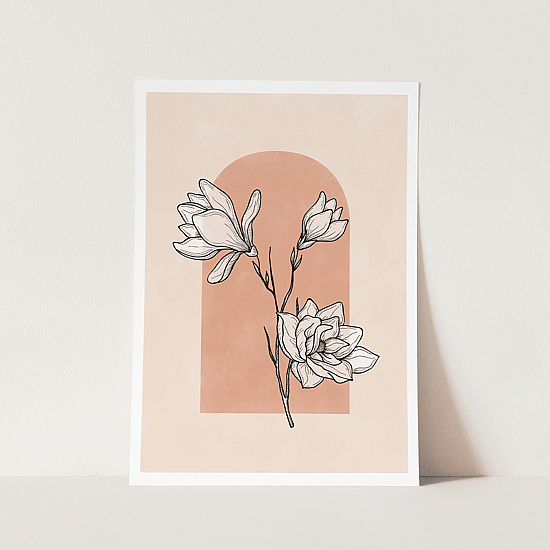Flower and Arch Poster No.2 - Image 4