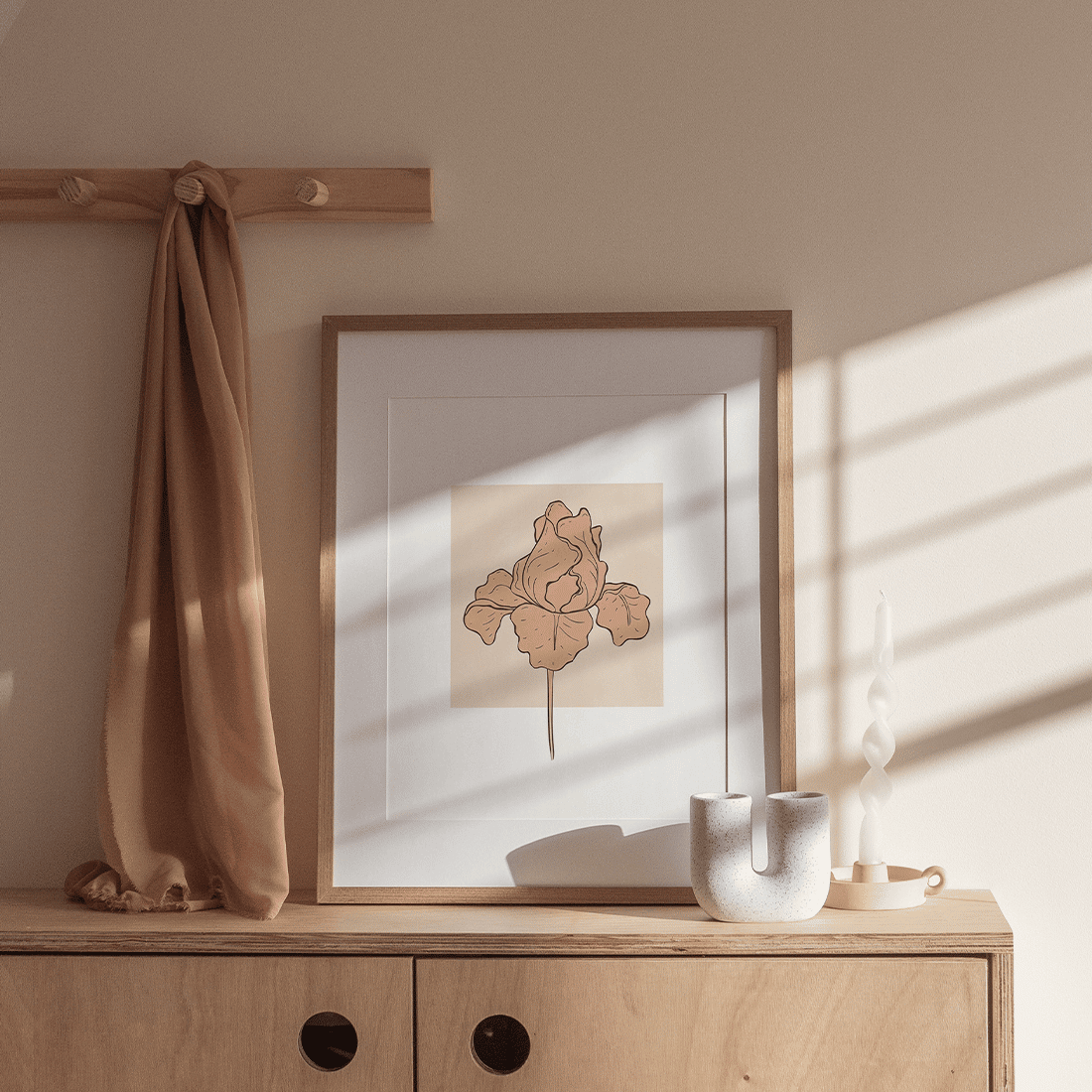 Iris Flower Poster - Image 2