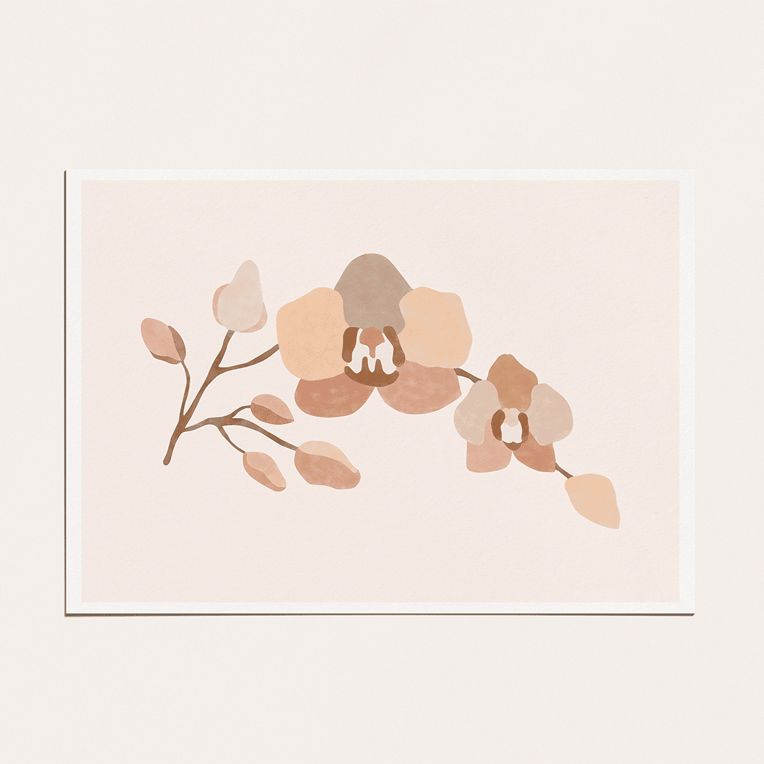 Painted Orchid Poster No.1 - Image 4