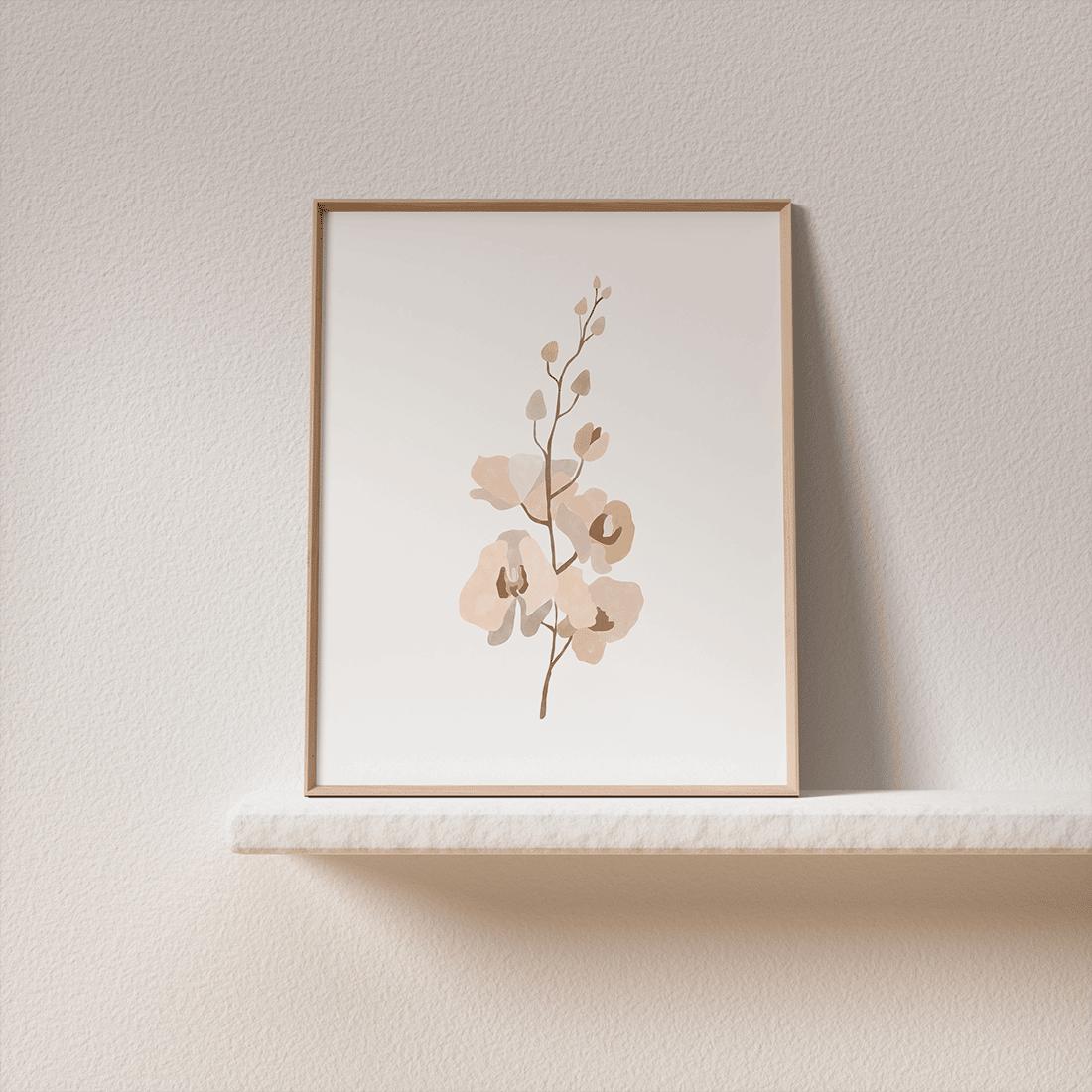 Painted Orchid Poster No.2 - Image 3