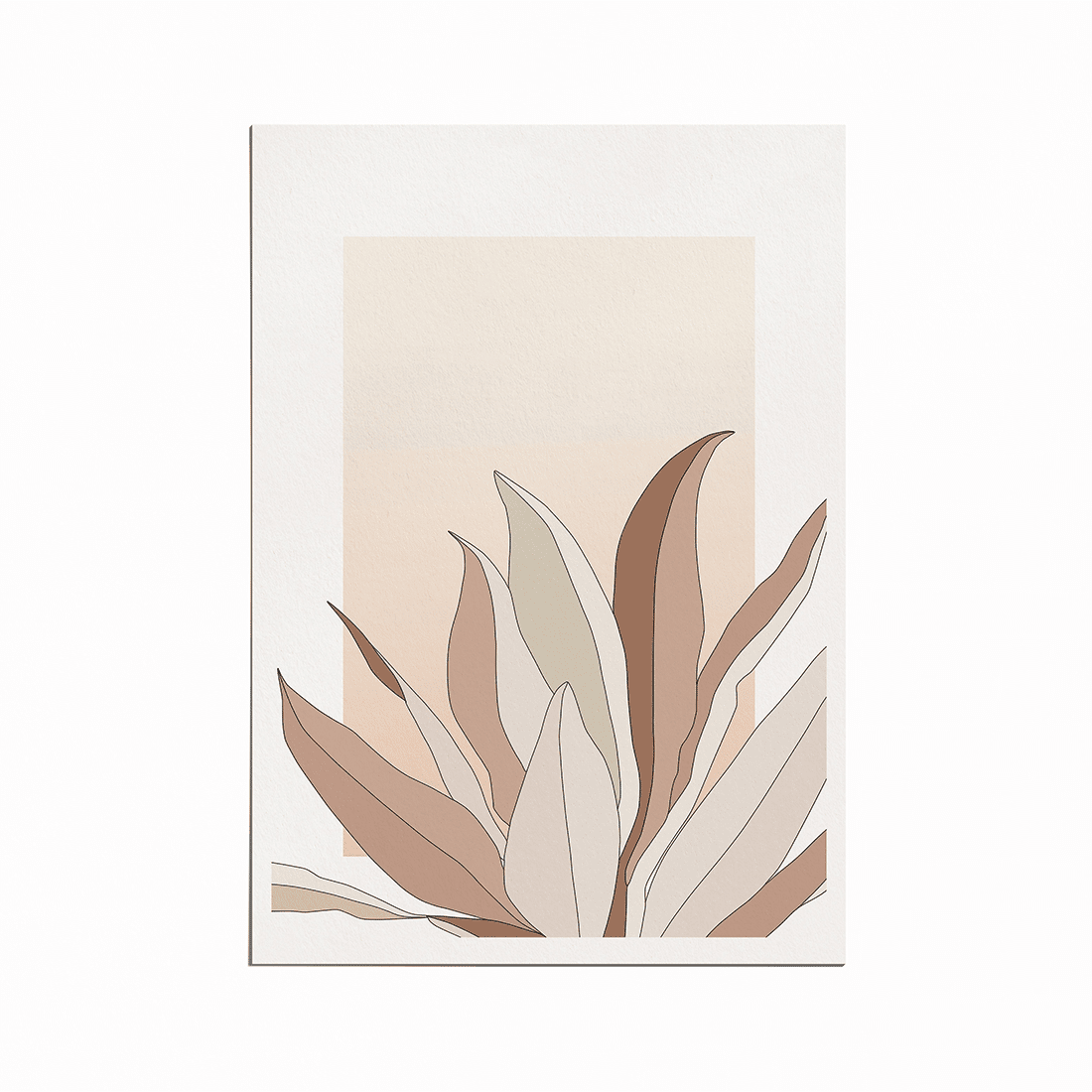 Pink Leaves Poster No.2 - Image 5
