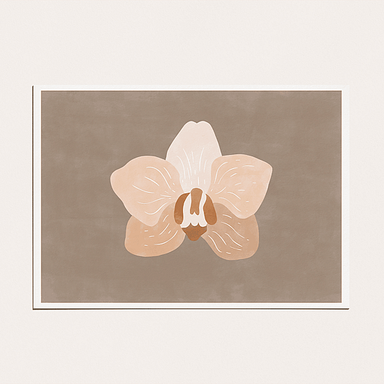 Painted Orchid Poster No.3 - Image 4