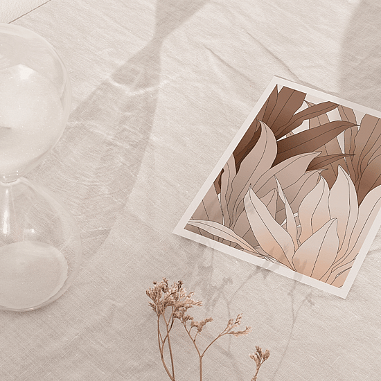 Pink Leaves Poster No.3 - Image 5