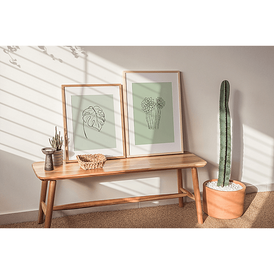 Green Botanical Line Art Poster No.2 - Image 5