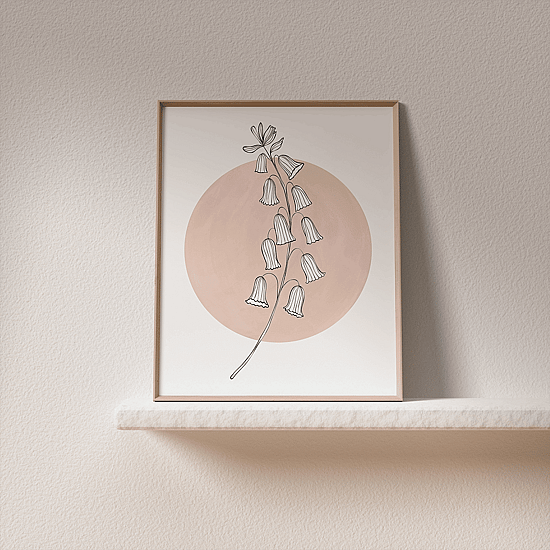 Pink Botanicals Poster No.3 - Image 3