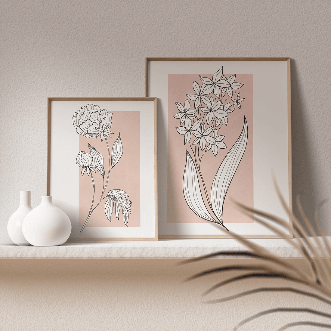 Pink Flowers Poster No.2 - Image 5