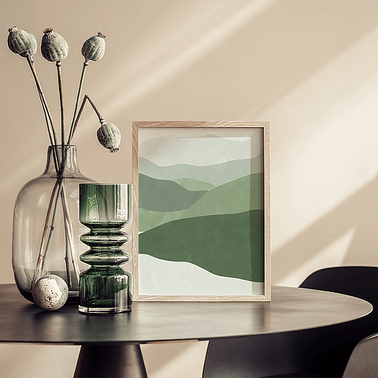Green Landscape Poster No.2 - Image 4