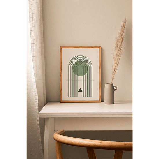 Graphical Arches and Forms Poster No.1 - Image 4