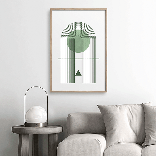 Graphical Arches and Forms Poster No.1 - Image 5