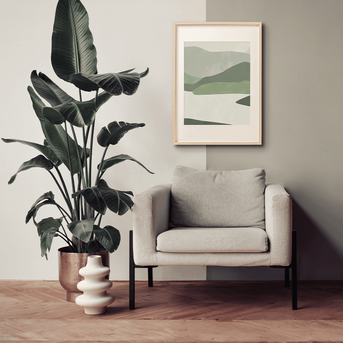 Green Landscape Poster No.1 - Image 4