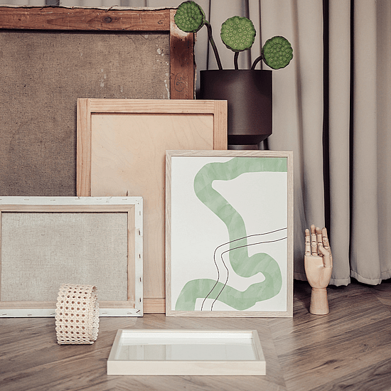 Green Abstraction Poster No.2 - Image 4