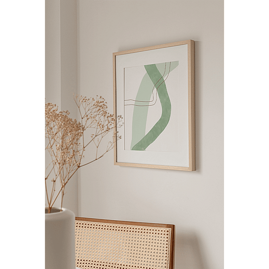 Green Abstraction Poster No.1 - Image 3