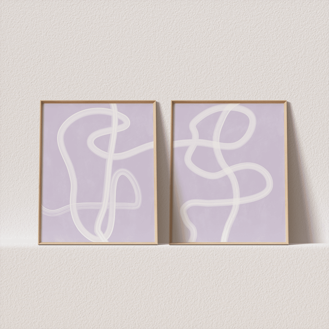 Lilac One Line Poster No.2 - Image 5
