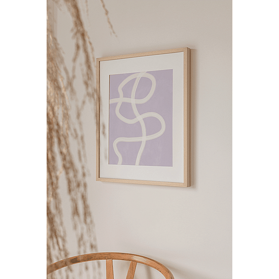 Lilac One Line Poster No.1 - Image 4