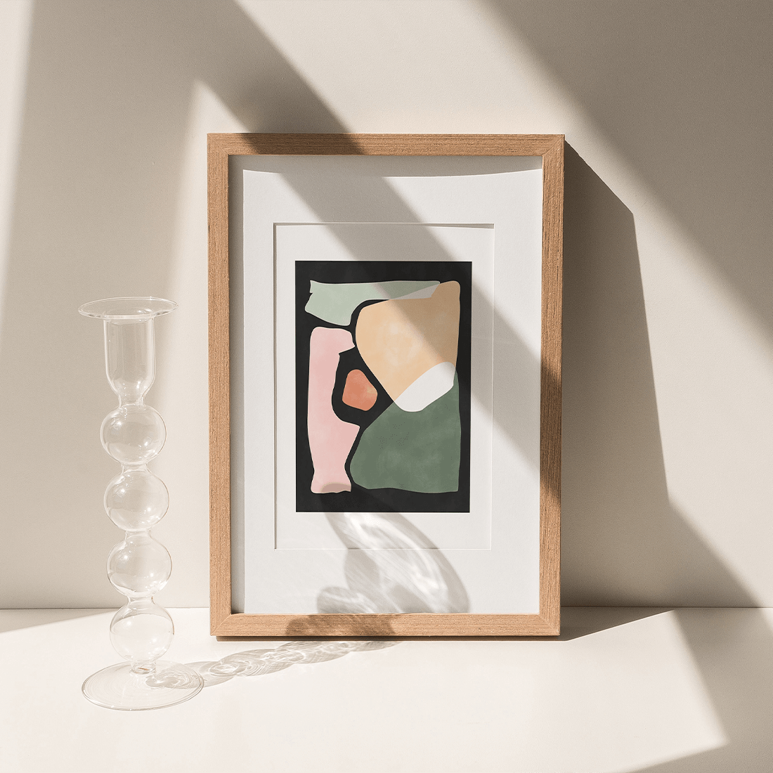 Earthy Paper Cuts Poster No.1 - Image 3