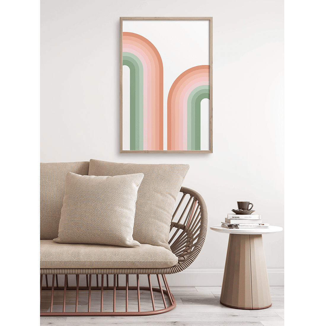 Retro Rainbow Poster - Image 4