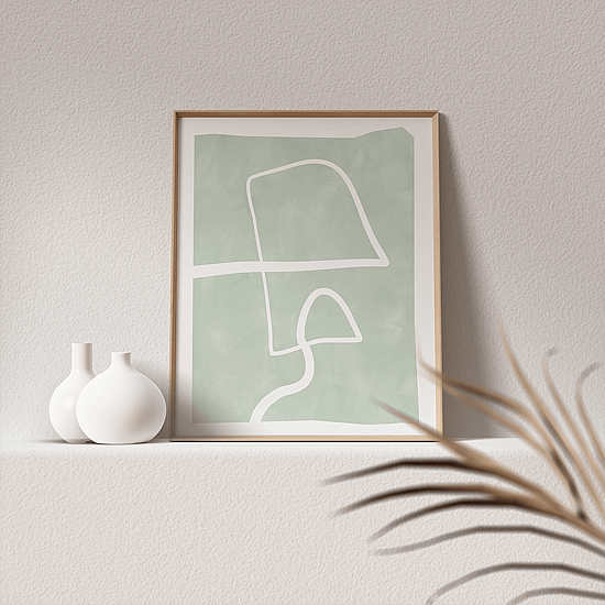 Pastel Single Line Poster No.1 - Image 5