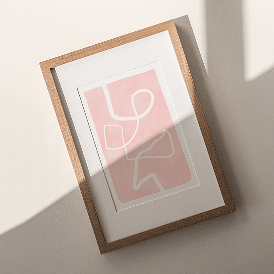 Pastel Single Line Poster No.2 - Image 4