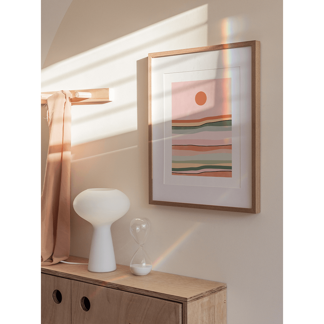 Abstract Earthy Landscape Poster - Image 4