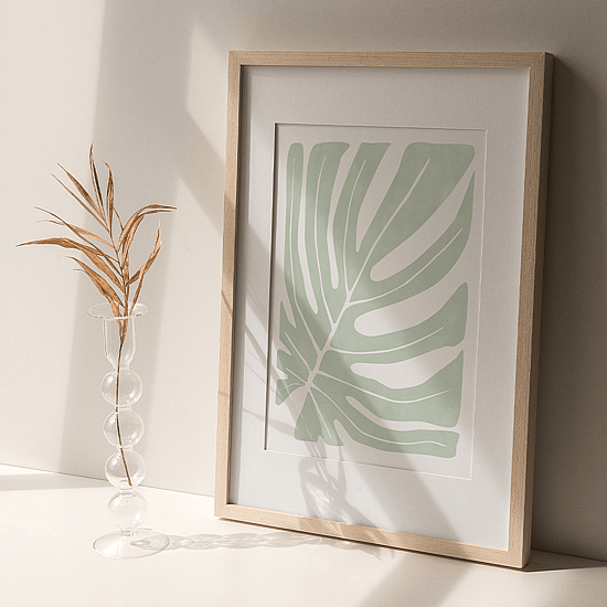 Green Monstera Poster - Image 4