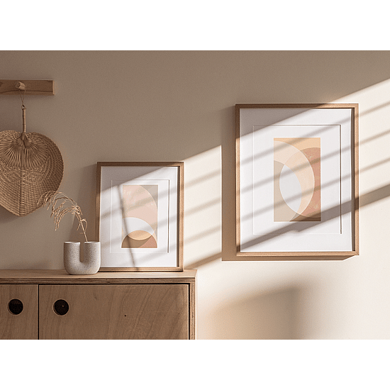 Blush Geometric Poster No.2 - Image 5