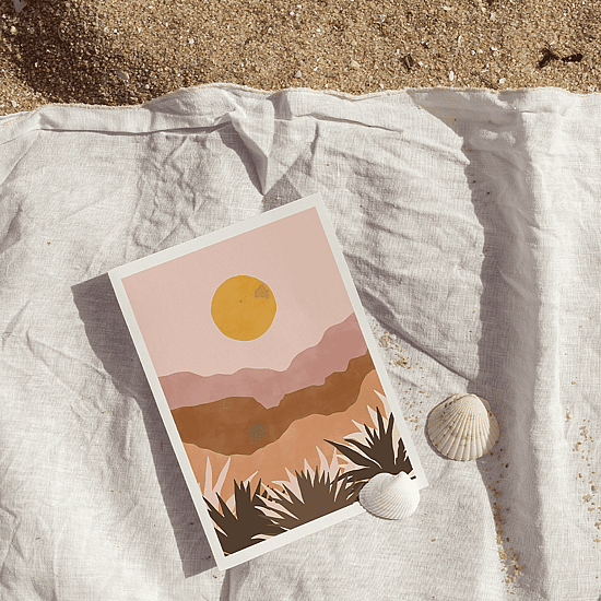 Pink Sunset Poster No.1 - Image 5