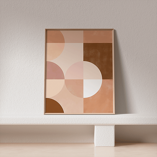 Mid Century Geometrics Poster No.2 - Image 3