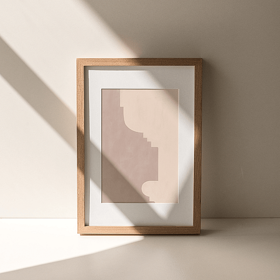 Simple Dusty Geometrics Poster - Image 3