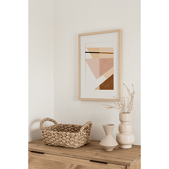 Pink Geometric Shapes Poster - Image 4