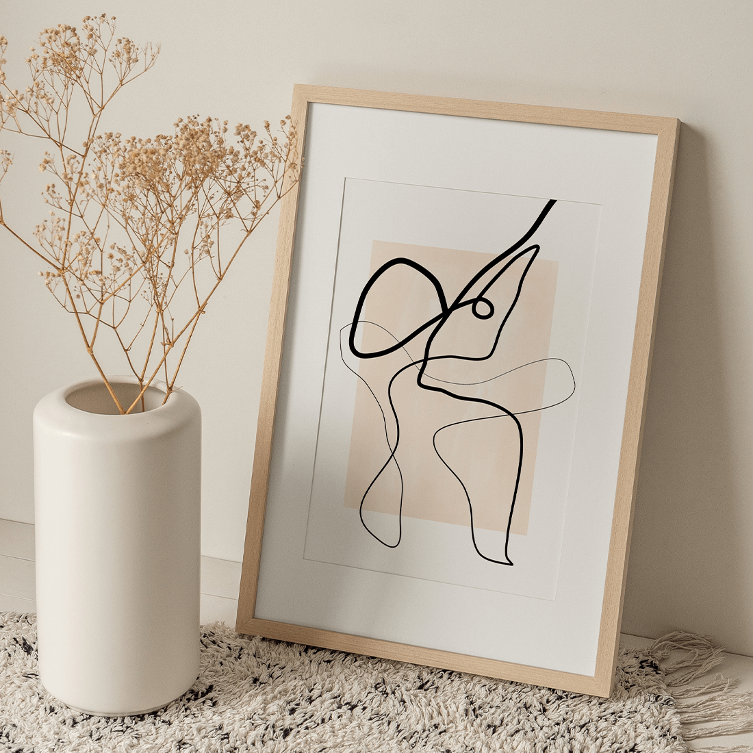 Graphic Line Art Poster No.1 - Image 3