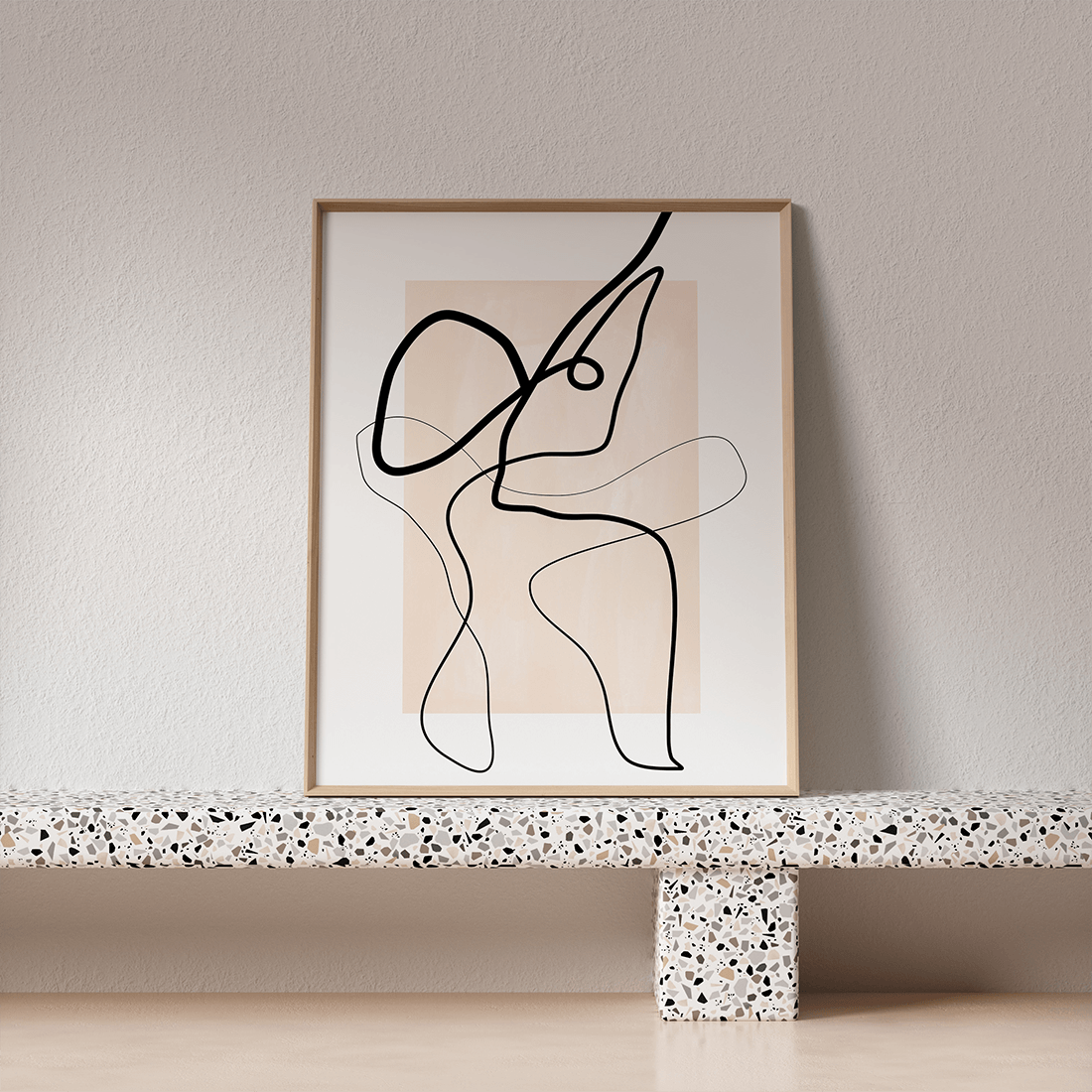 Graphic Line Art Poster No.1 - Image 4