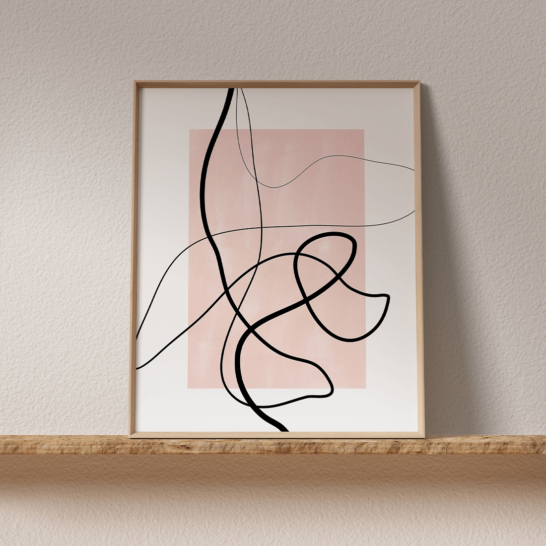 Graphic Line Art Poster No.2 - Image 3