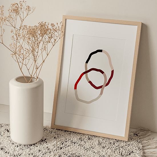 Abstract Circles Poster - Image 2