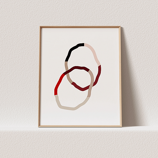Abstract Circles Poster - Image 3