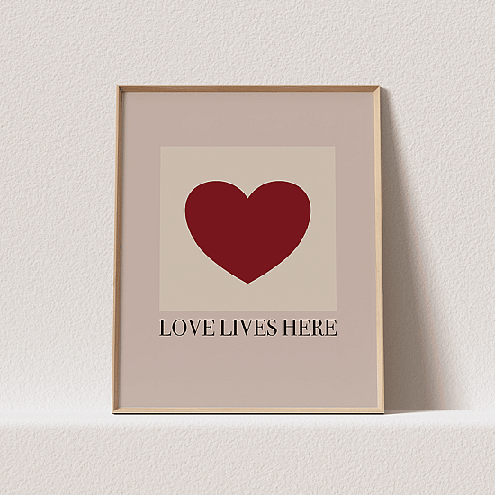 Love Lives Here Poster - Image 3