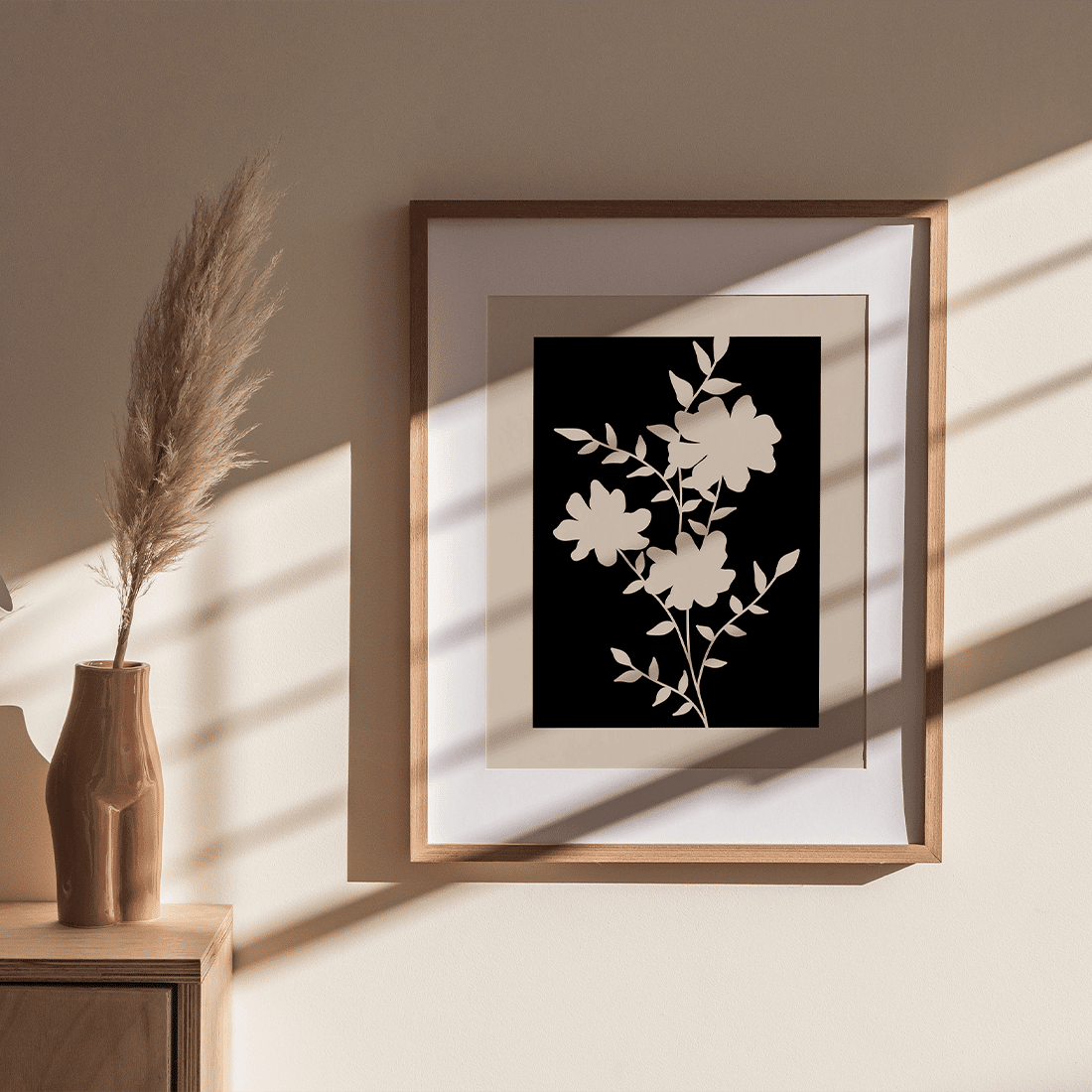 Flower Silhouette Poster No.3 - Image 5
