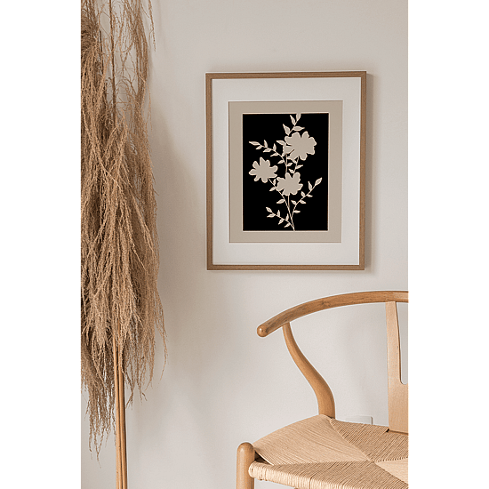 Flower Silhouette Poster No.3 - Image 4