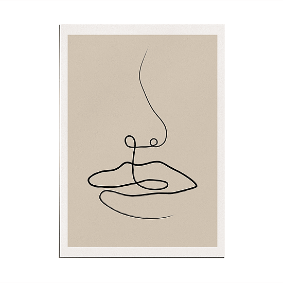 Face One Line Poster - Image 5