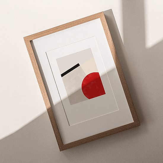 Pink & Red Graphic Poster No.3 - Image 2