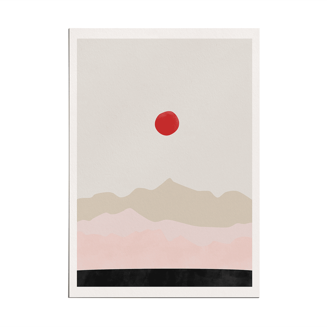 Pink & Red Landscape Poster No.1 - Image 5
