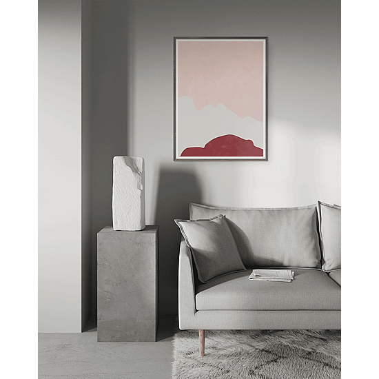 Watercolour Shapes Poster - Image 4