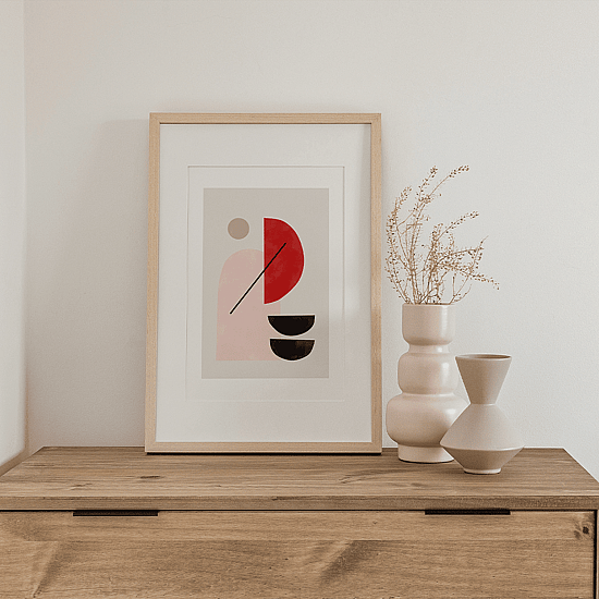 Retro Shapes Poster No.1 - Image 2