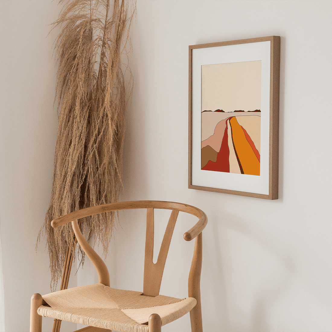Terracotta Landscape Poster No.3 - Image 2