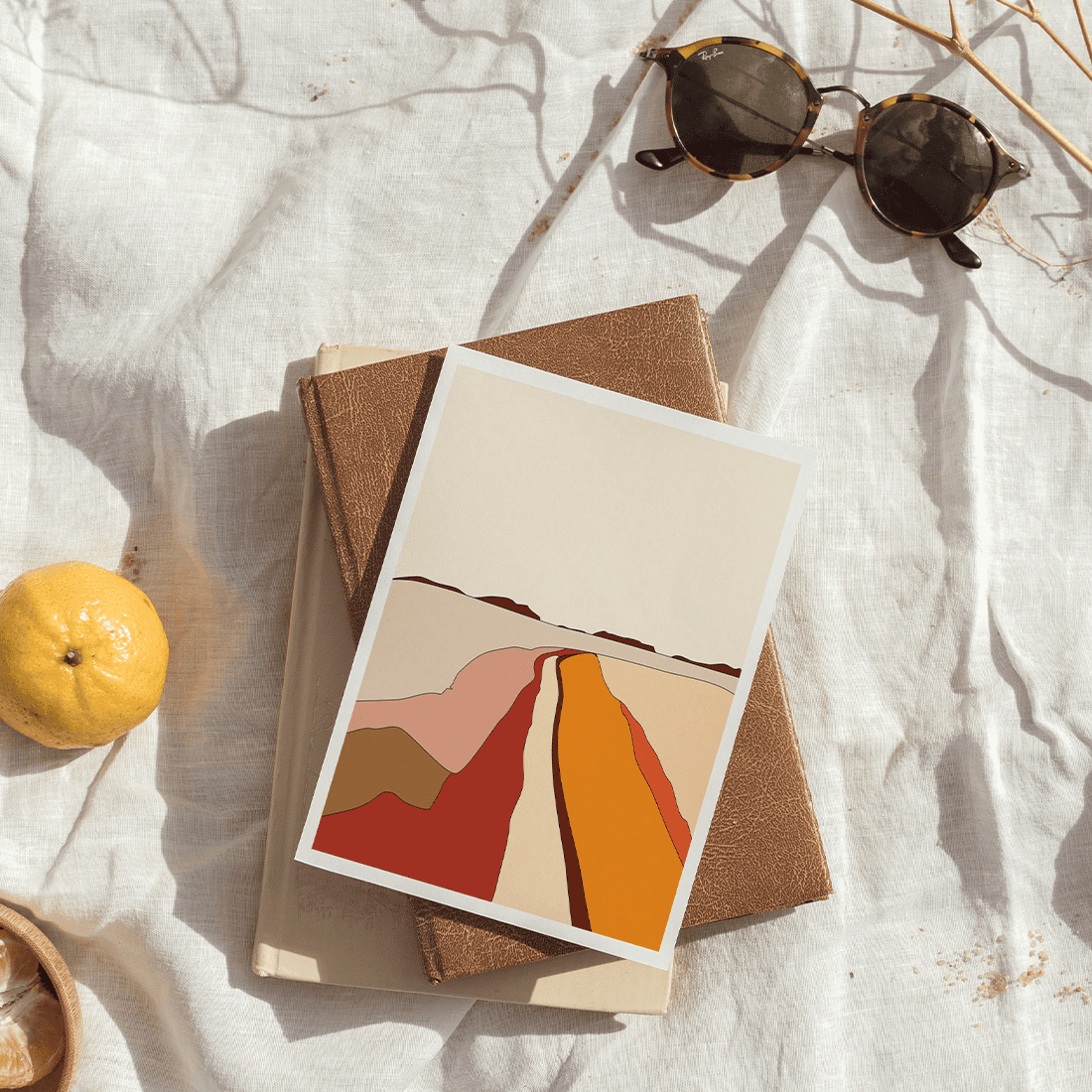 Terracotta Landscape Poster No.3 - Image 5