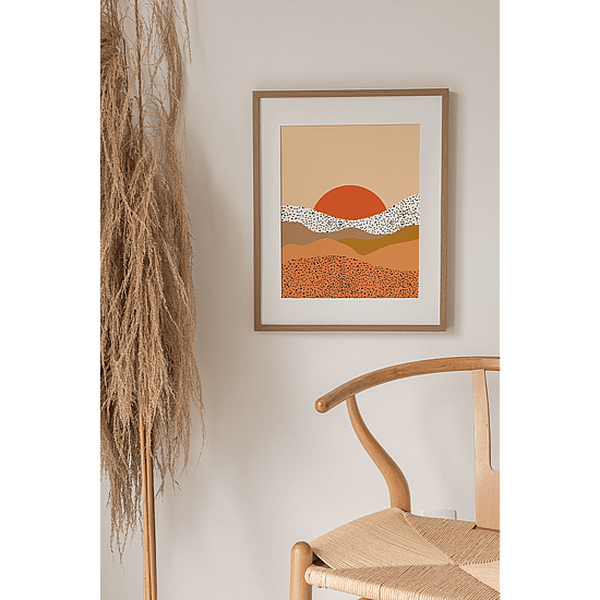 Terracotta Mountains Poster No.1 - Image 3