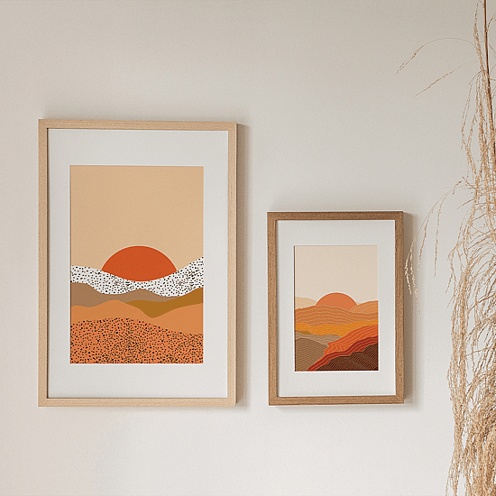 Terracotta Mountains Poster No.1 - Image 5