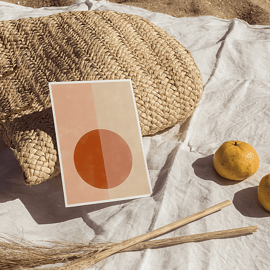 Terracotta Circle Poster No.1 - Image 5